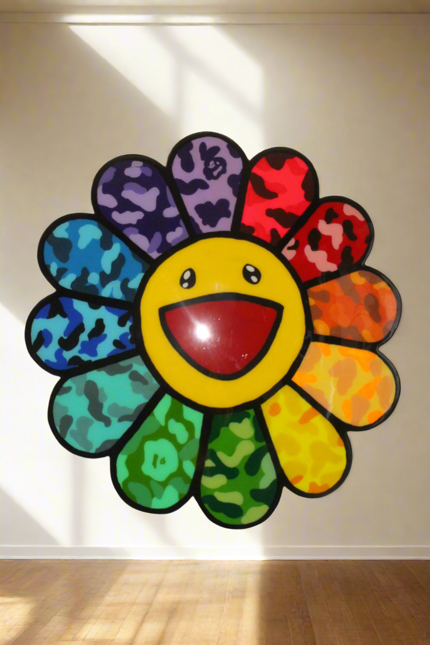 Rainbow Bloom Coffee Table