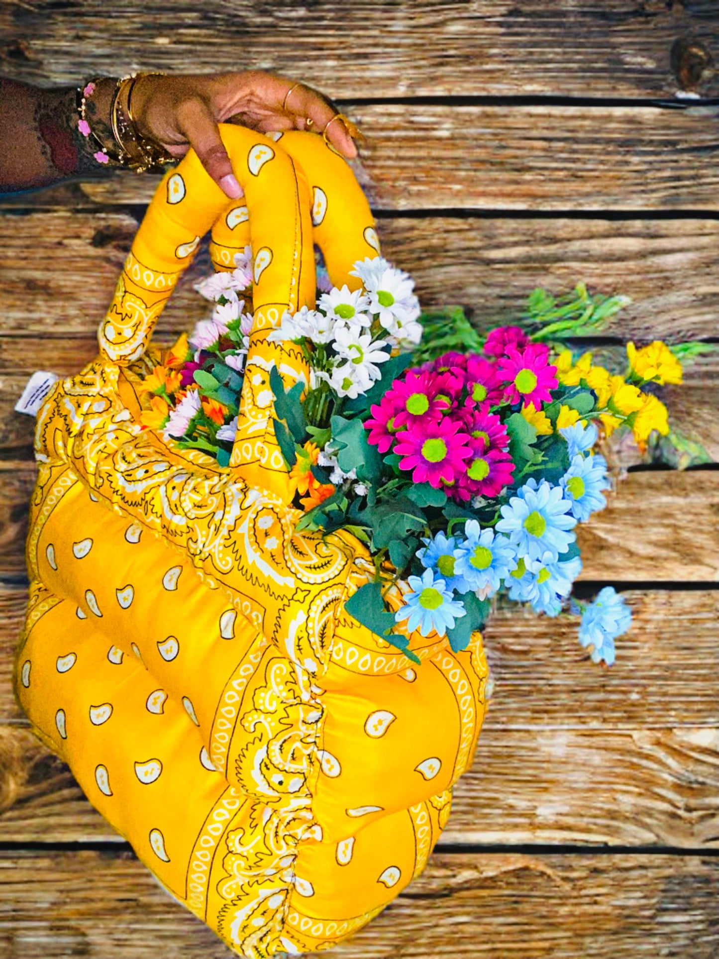Sunrise Paisley Puffer