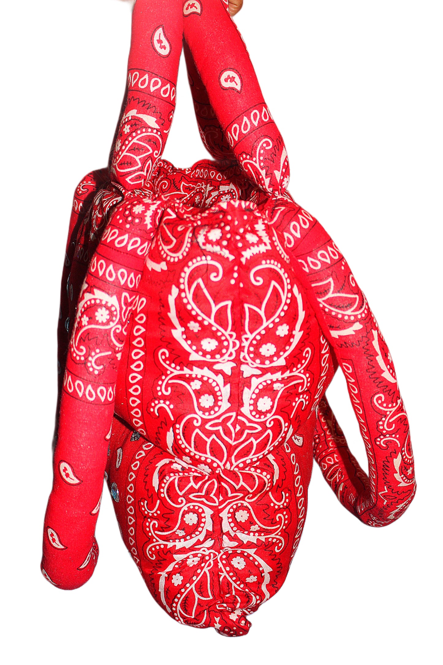 Big Red Paisley Puffer